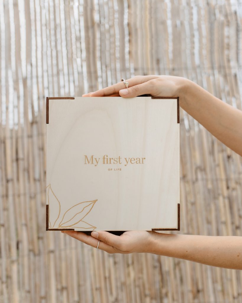 Caja de madera personalizada en madera