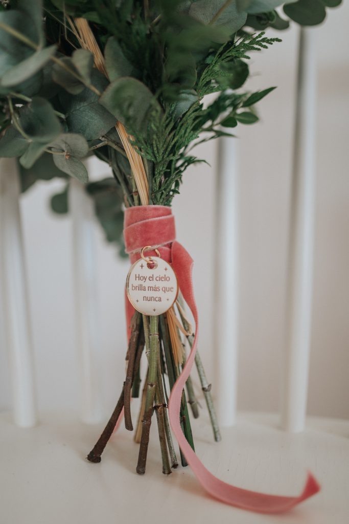 Charm estrellas ramo de novia